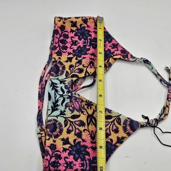 NWT Gypsy 05 swim Mosaic print bikini top only size xs - Picture 8 of 11